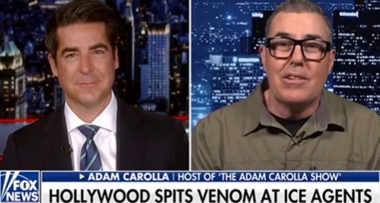 Adam Carolla on Jesse Watters show criticizing Hollywood