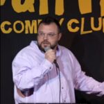 Ben Bankas performing on stage