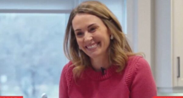 Iowa voter Betsy Sarcone talking about Trump