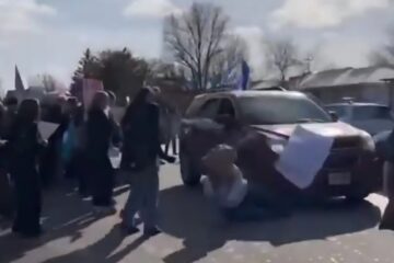 Student hit by car at Fremont High School protest