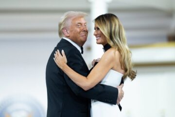 Poster for the documentary Melania showing Melania Trump