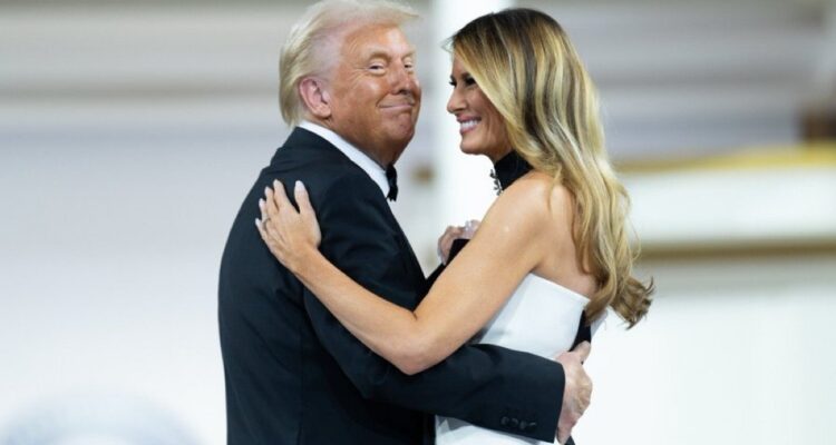 Poster for the documentary Melania showing Melania Trump