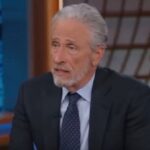 Jon Stewart speaking on The Daily Show about Renee Good incident