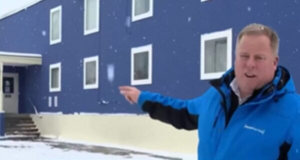 Office building in Portland, Maine with multiple business suites