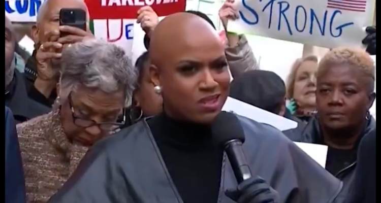 Rep. Ayanna Pressley/Image: Video screenshot