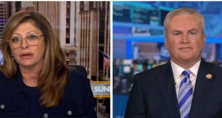 Rep. James Comer speaking on television about Minnesota ICE incident