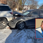 ICE vehicle at Whipple federal building in Minneapolis