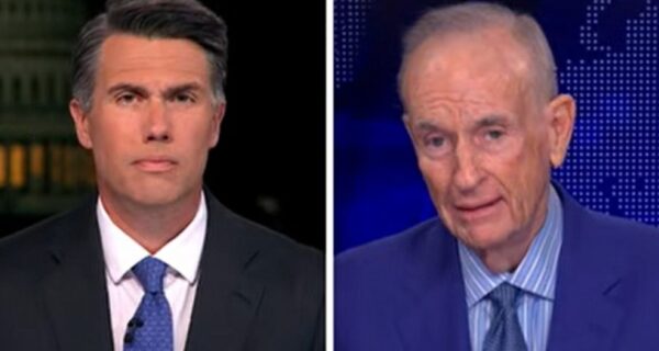 Bill O'Reilly speaks during an interview, criticizing Democrats over SOTU boycott