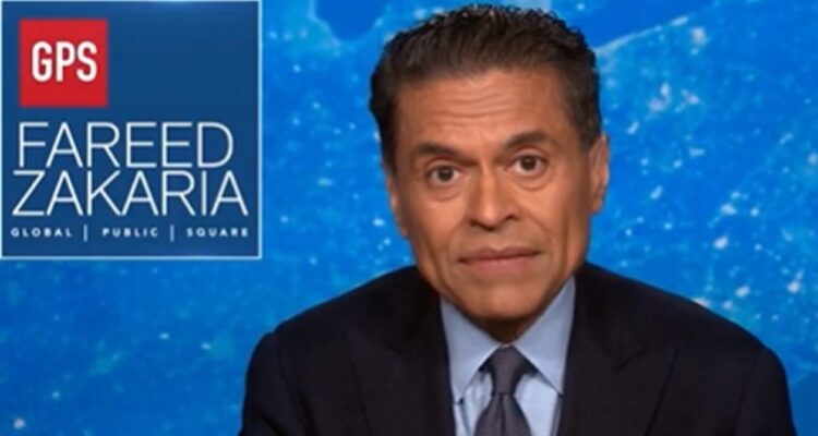 Fareed Zakaria speaking on CNN about blue city failures