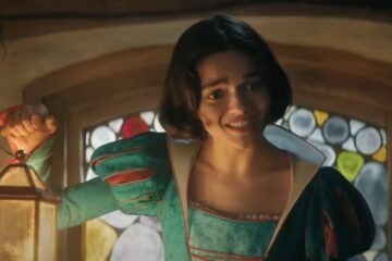 Snow White movie poster with Disney branding