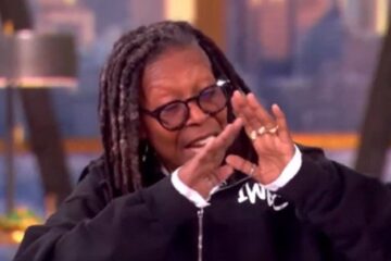 Whoopi Goldberg speaking on The View