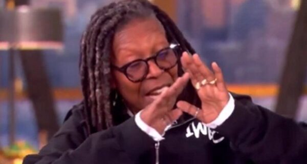Whoopi Goldberg speaking on The View