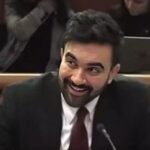 Zohran Mamdani testifying before lawmakers in Albany