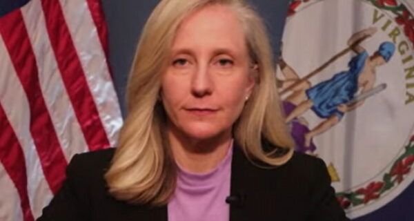 Protesters outside the Virginia State Capitol over gun legislation