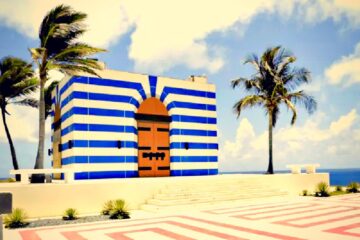 Bank of America logo on a building