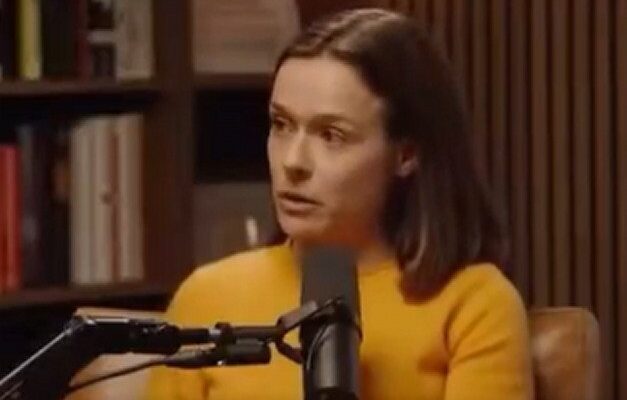 Lucy Biggers speaking about climate activism and COVID lockdowns