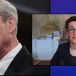 Rachel Maddow discussing Robert Mueller on TV