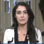 Rep. Anna Paulina Luna speaking after raising allegations involving Sen. Ruben Gallego