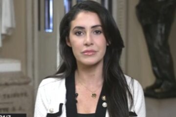 Rep. Anna Paulina Luna speaking after raising allegations involving Sen. Ruben Gallego