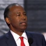 Dr. Ben Carson speaking at an event after the SPLC controversy