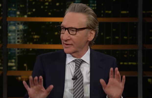 Bill Maher speaking on his show while discussing Eric Swalwell