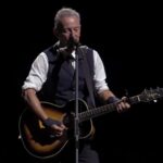 Bruce Springsteen speaking on stage