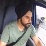 Florida trooper inspecting a commercial truck during roadside inspection