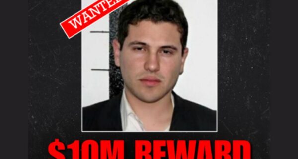 ICE reward notice for Iván Archivaldo Guzmán Salazar