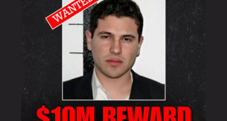 ICE reward notice for Iván Archivaldo Guzmán Salazar