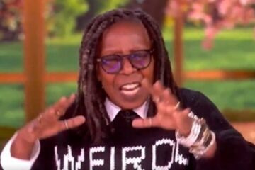 Whoopi Goldberg speaking on The View