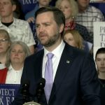 JD Vance speaking in Bangor, Maine about fraud and taxpayer waste