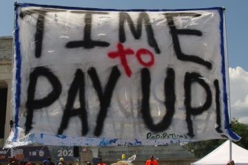 Activists speak at a New York reparations hearing demanding cash payments