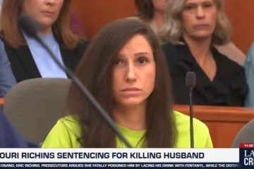 Kouri Richins in court after being sentenced to life in prison