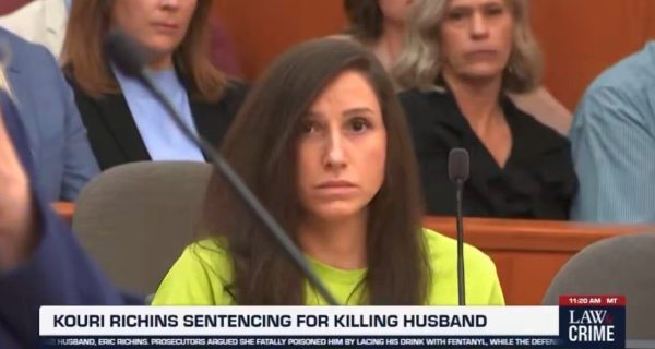 Kouri Richins in court after being sentenced to life in prison