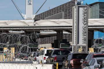 Border Patrol agents monitoring the southern border