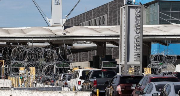 Border Patrol agents monitoring the southern border
