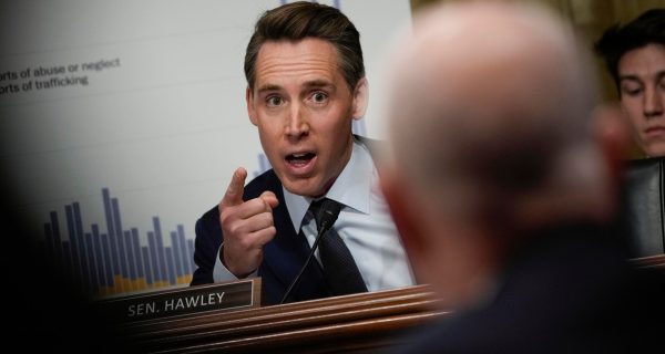 Josh Hawley speaking after the Senate vote on the SAVE Act