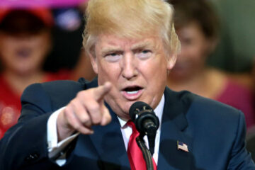 President Trump announcing Lance Schroyer as his ICE director nominee