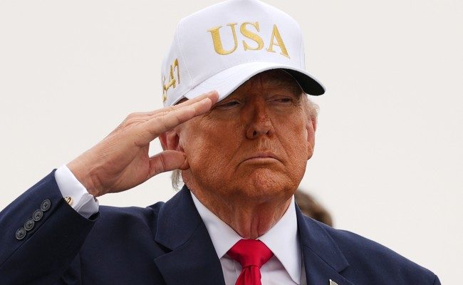 President Trump speaks about a possible Iran agreement and the Strait of Hormuz