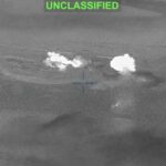 President Trump reacts as CENTCOM footage shows U.S. strikes on Iranian military targets
