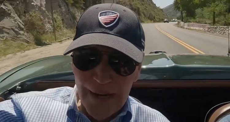 Joe Biden appears on Jay Leno’s Garage while discussing oil drilling restrictions