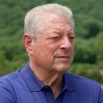 Al Gore speaking during an ABC News interview about An Inconvenient Truth and climate change predictions