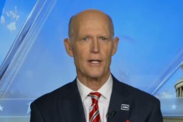 Senator Rick Scott speaking on Fox News Sunday about the SAVE America Act
