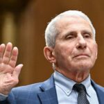 Dr. Anthony Fauci speaking during a Senate hearing