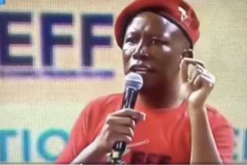Nota Baloyi speaking during a podcast appearance in South Africa