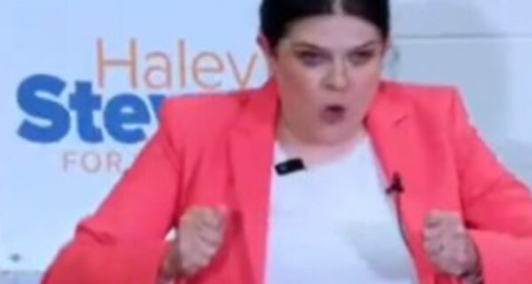 Rep. Haley Stevens speaking at a campaign event in Michigan