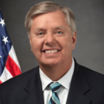 Senator Lindsey Graham speaking at a public event