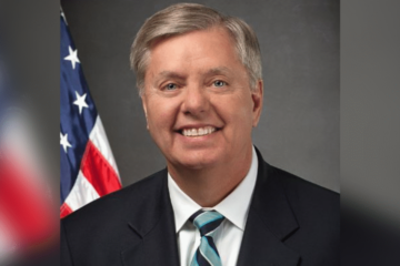 Senator Lindsey Graham speaking at a public event