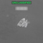 U.S. military footage of strikes against Iranian targets after Strait of Hormuz attacks