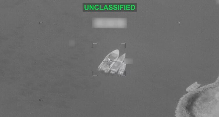 U.S. military footage of strikes against Iranian targets after Strait of Hormuz attacks